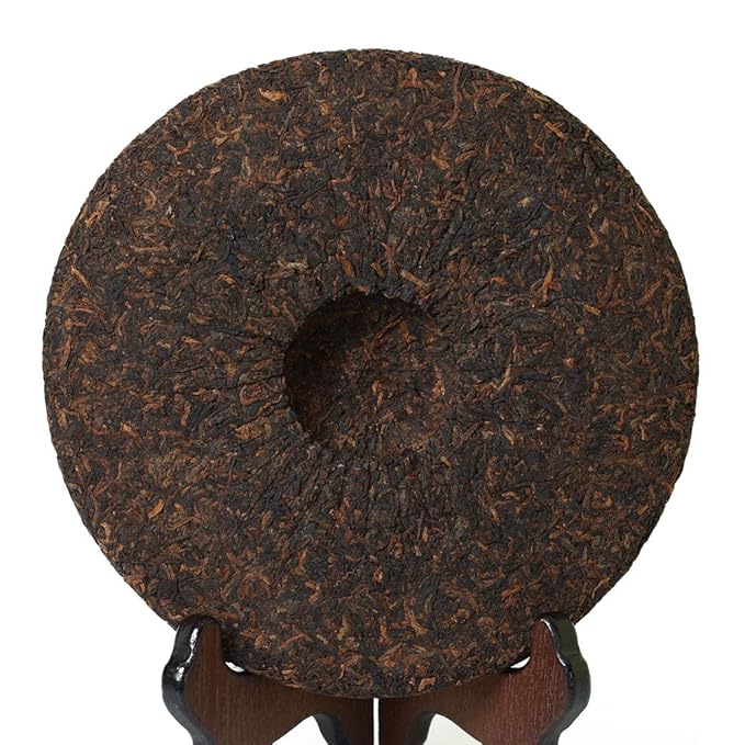 Puerh Tea Cake 357g / 12.59oz 2004 Year Ripe Shu Laobanzhang Wild Ancient Tree Gongting Grade - Chinese Yunnan Puer Pu'er Pu-erh Tea