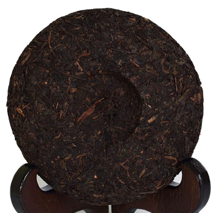 Puerh Tea Cake 100g / 3.5oz 2007-2010 Year Ripe Shu Aged Lucky Dragon - Yunnan Pu-erh Pu erh Puer Pu'er Chinese Tea Small Cake