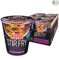 Nissin Cup Noodles Stir Fry Noodles in Sauce, Teriyaki Chicken, 3 Ounce (Pack of 6)
