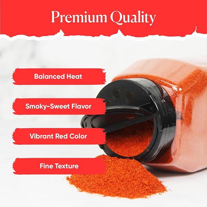 Byait Gochugaru Korean Chili Powder 16 Oz (1 LB), Medium Hot, 100% Pure Red Chili Pepper Flakes for Authentic Korean Cooking, Kimchi, and Spicy Seasoning