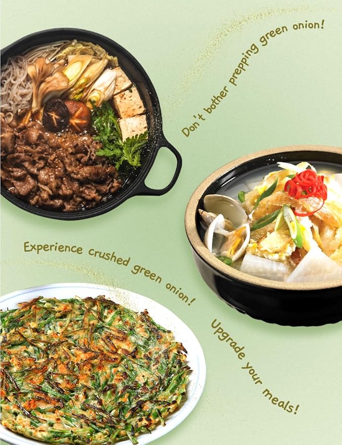 NICE WITCH'S Korean 100% Pure Green Onion Powder 7.05oz / 200g - All-Natural Flavor for Soups, Sauces, and Seasonings 대파분말 (Green Onion)