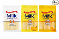 Milk Classic Rice Snack Variety Pack, Korean Crispy Rice Snack, Light & Melt-in-The-Mouth Texture, Individually Wrapped Travel Size Snacks, Banana Cheese Milk Flavors, 3 Pack, 1.97 oz Each