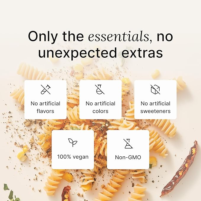 Huel Hot and Savory Cups | Cajun Pasta | 25g Protein Plant Based Instant Meal | 27 Vitamins and Minerals | 100% Nutritionally Complete | 8 Cups