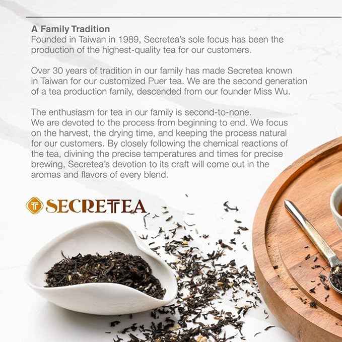 Organic Sylvan Black Tea | BREAKFAST TEA | NATURAL ANTIOXIDANTS,15 Count (Pack of 3) | By T SECRETEA, Forest at Dawn
