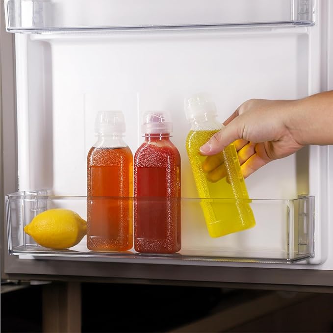 6 pack Condiment Squeeze Bottles for Sauces with Flip Top, 16oz Hot Sauce Bottles With Caps For Oil, Camping Condiment Containers BBQ Sauce, Oil Bottles