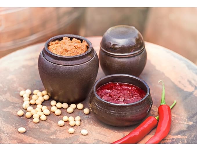 ROM AMERICA Dried Fermented Soy Bean Powder Mejugaru Soybean Flour for Korean Homemade Soy Bean Paste and Chili Paste - Gochujang, Doenjang, Ssamjang 메주가루 - 1 Pound (Pack of 1)
