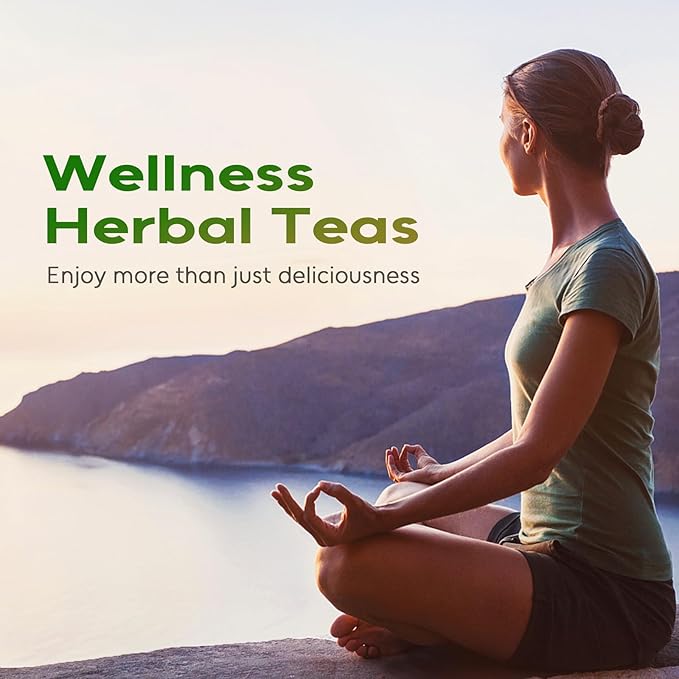 FullChea - Motherwort Tea, 40 Teabags - Premium Dried Motherwort Herb - Non-GMO - Caffeine-Free - Your Ideal Tea Break for Natural Wellness