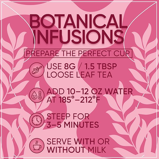 Organic Rose Petals Loose Herbal Tea | 100% USDA Organic Dried Rose Flowers | Caffeine-Free | Premium Culinary & Tea Grade | 4.4oz Bag | Floral & Aromatic | Non-GMO | Natural Beauty & Relaxation