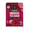 FGO Organic Hibiscus Herbal Tea, 40 Count, Eco-Conscious Tea Bags, Caffeine Free (Pack of 1)