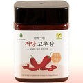 The Joah Premium Low Sugar Gochujang - Authentic Korean Chili Paste - Gluten Free, Vegan, Non-GMO, No Corn Syrup - Wholesome Fermented Hot Sauce for Bibimbap, Tacos, & Marinade - 11.2 oz (320g)