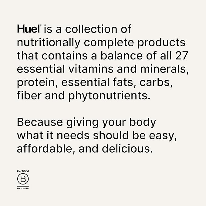 Huel Hot and Savory Meal Packs | Cajun Pasta | Up to 25g Protein Plant Based Instant Meal | 27 Vitamins and Minerals | 100% Nutritionally Complete | 7 Pack