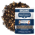Organic Positively Tea Company, Masala Chai Black Tea, Loose Leaf, 16 Ounce