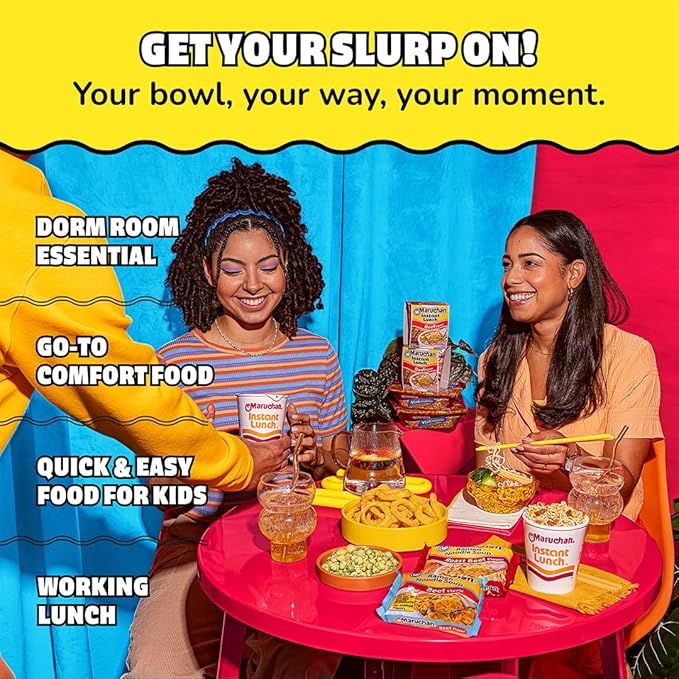 Maruchan Ramen Noodle Soup, Less Sodium Beef Flavor – Japanese-Style Instant Noodles, Quick & Easy Meal for Students & Busy Families – 3 Oz. (24 Pack)