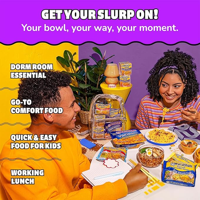Maruchan Ramen Noodle Soup, Creamy Chicken Flavor – Japanese-Style Instant Noodles, Quick & Easy Meal for Students & Busy Families – 3 Oz. (24 Pack)
