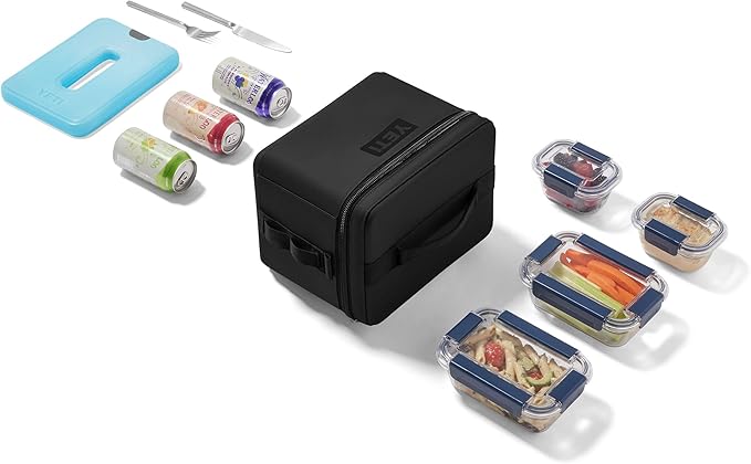 YETI Daytrip 9L Insulated Soft Cooler Lunch Box, Black
