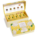 Tea Forte Premium Presentation Box Gift Set Sampler, 20 Count, Assorted Blends Individually Wrapped Handcrafted Pyramid Infuser Bags, Gifts for Mom, Hydrangea