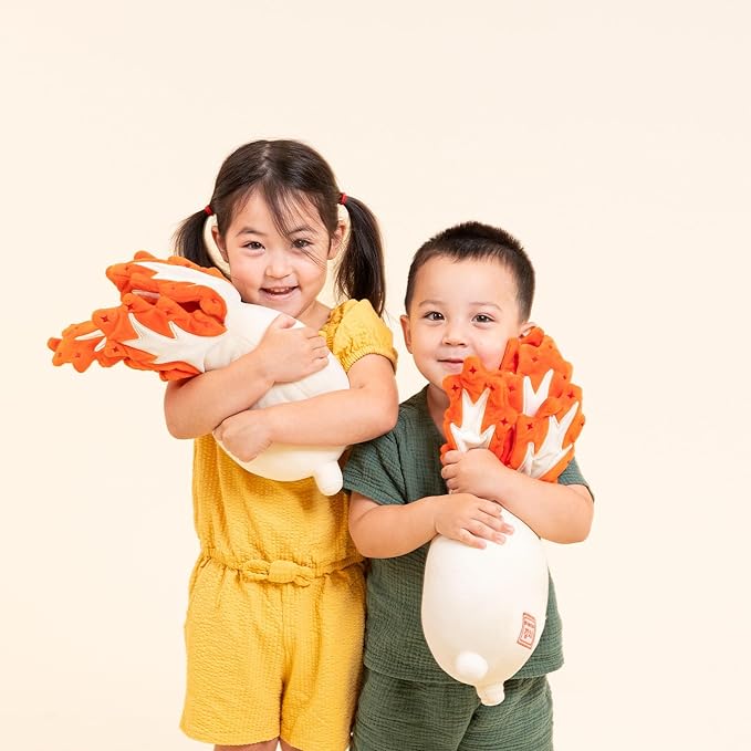 Korean Kimchi Plush (16 in) Official Original Design | Soft Squishy Cute Plushie Toy, Stuffed Plush Doll, Food Toy Gifts for Kids Adults, Asian Plushie, Kdrama Kpop Korean Love
