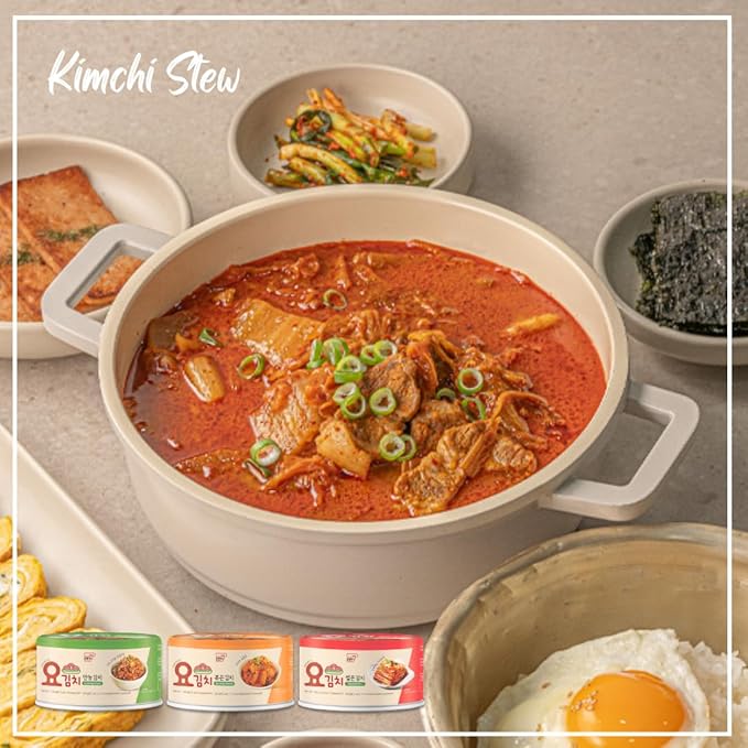 YOPOKKI Korean Canned fermented Kimchi napa Cabbage