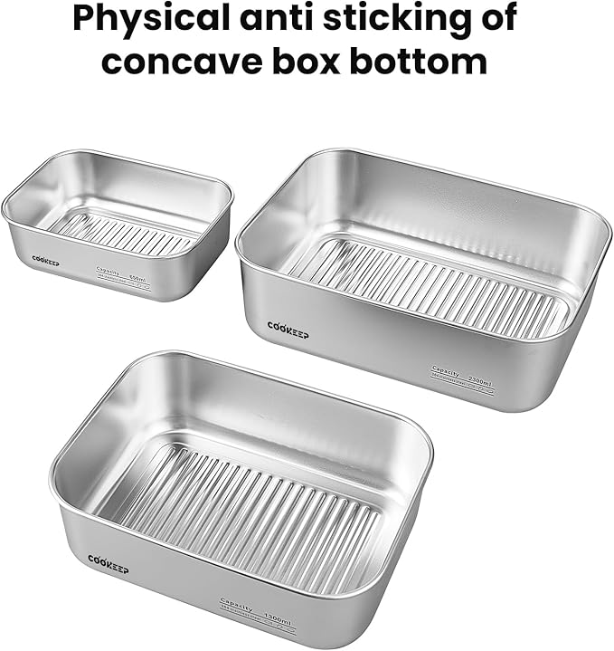 22oz/650ml Stainless Steel Food Containers,Stainless Steel Containers with Lids,Snack Containers,Lunch Box,Easy Clean,Airtight&Leakproof for Kitchen Storage,Dishwasher Safe,BPA-Free