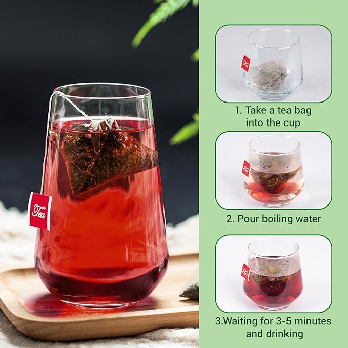 Liver Detox Tea, Liver Cleanse Detox & Repair Dandelion Milk Thistle Tea Support Kidney Health, 10 Precious Ingredients Formula Herbal Teabags for Men & Women (2 Pack/30 Bags)
