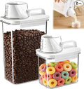 Rice Storage Dispenser And Cereal Container -Airtight Food Storage Organizers BPA-free Plastic Kitchen Pantry Storage Containers food-grade PET material Suitable for rice, grains