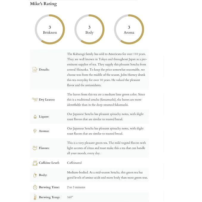 Harney & Sons Japanese Sencha Green Tea, 50 Tea Bags
