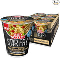 Nissin Cup Noodles Stir Fry Noodles in Sauce, Honey Sesame Chicken, 3.00 Ounce (Pack of 6)