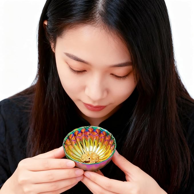 Jianzhan Tenmoku Tea Cup with Golden Peacock, 3D Chinese Kungfu Tea Cup Porcelain Master Teacup - 5 oz
