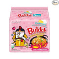 Samyang Buldak Spicy Ramen, Hot Chicken Ramen, Korean Stir-Fried Instant Noodle, Carbonara, 1 Bag with 5 Pack