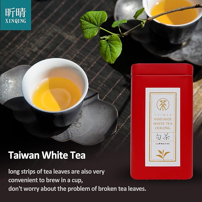 Xin Qing White Oolong Tea - Oriental Beauty High Mountain Loose Leaf Tea 75g