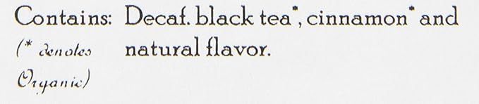 Davidson's Organics, Decaffeinated Cinnamon Apple, 100-count Unwrapped Tea Bags
