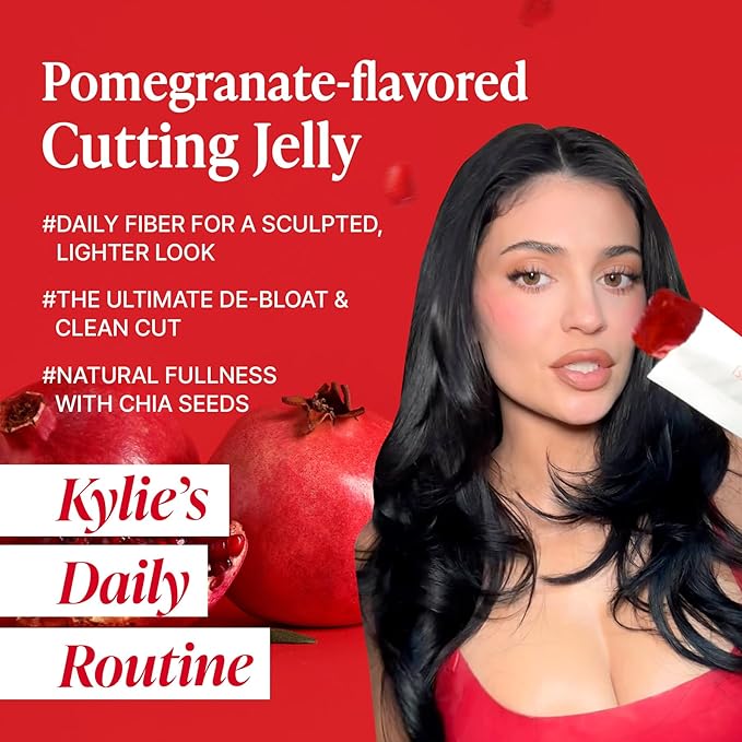FOODOLOGY Coleology Cutting Stick Jelly (Pomegranate) – Manage Appetite, Support Metabolism & Lean Body, Chia Seeds & Garcinia Cambogia, Korean Supplement (1, Pack of 30, Pomegranate)