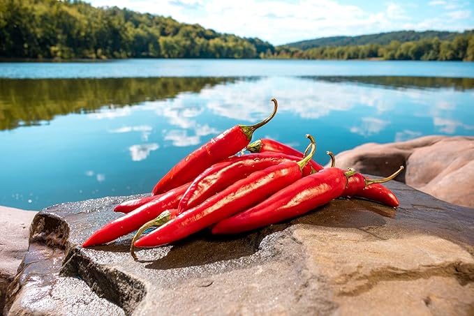 Lakehouse Farms 100% Organic Korean Chili Pepper Flakes/Powder (Gochugaru) - The Only U.S. Grown Organic Certified Korean Pepper Flakes (6 Ounce - Fine)