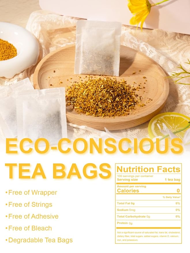 TeeLux Turmeric Chai Tea, Turmeric Tea with Licorice, Cinnamon, Ginger & Green Cardamom, Warming & Spicy Flavor, 100 Count