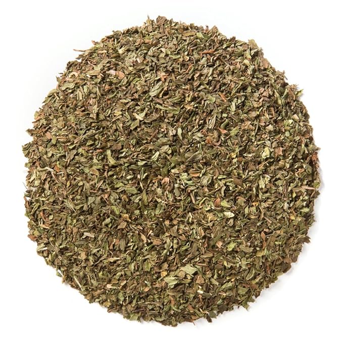 Davidson's Tea Bulk Organic Spearmint Leaves, 16-Ounce Bag