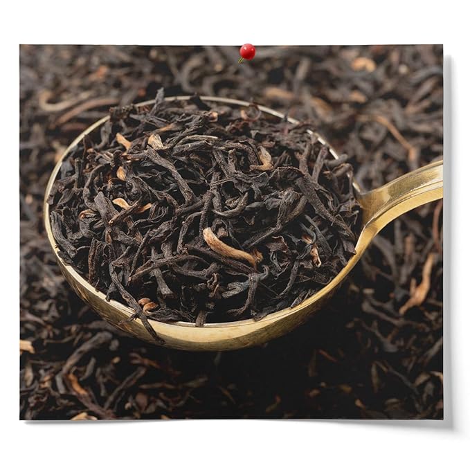Fermentaholics Assam Black Tea – 4 oz – USDA Certified Organic Loose Leaf – OU Kosher – Ideal For Brewing Kombucha