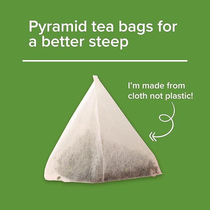 [Onkatsu Farm] Pure Genmai Brown Rice Tea with Green Tea - Caffeinated - 50 Count Pyramid Tea Bags - Japanese Tea Made In Japan