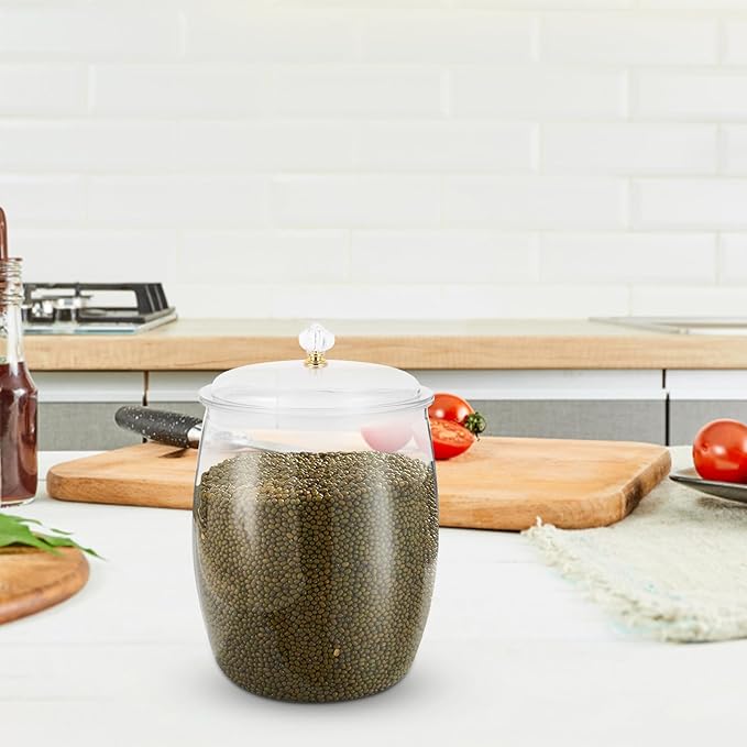 5l Household Fermenting Jar with Airtight Lid, Korean Style Kitchen Pickle Storage Jar for Grain and Vegetable Sealing, Food Storage Container for Home Use