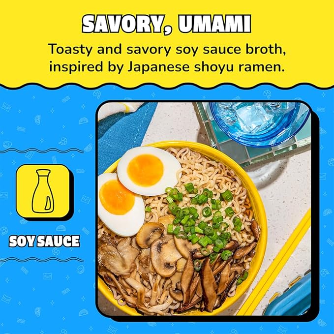 Maruchan Ramen Noodle Soup, Soy Sauce Flavor – Japanese-Style Instant Noodles, Quick & Easy Meal for Kids, Students & Busy Families – 3 Oz. (24 Pack)