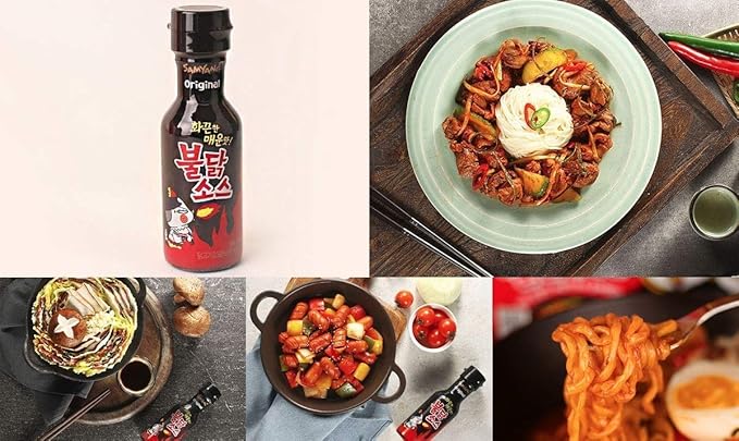 [Samyang] Carbo Bulldark Spicy Chicken Roasted Sauce + Bulldark Spicy Chicken Roasted Sauce 2 sets / Fire Noodle Challenge (overseas direct shipment)