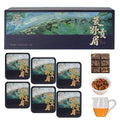 Organic White Tea Cake Gift Set – 6 Cakes, 6.34oz (180g) – Premium Yunnan Ancient Tree White Tea, 2023 Harvest – Easy-Break Mini Tea Bricks for Home, Office, Travel