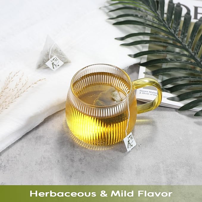 FullChea - Mango Leaf Tea, 60 Teabags - Premium Dried Mango Leaves - Natural Herbal Tea for Relaxation & Wellness - Non-GMO - Caffeine-Free - Support Digestive Comfort