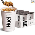 Huel Hot and Savory Cups | Chick'n & Mushroom Pasta | 25g Protein Plant Based Instant Meal | 27 Vitamins and Minerals | 100% Nutritionally Complete | 8 Cups