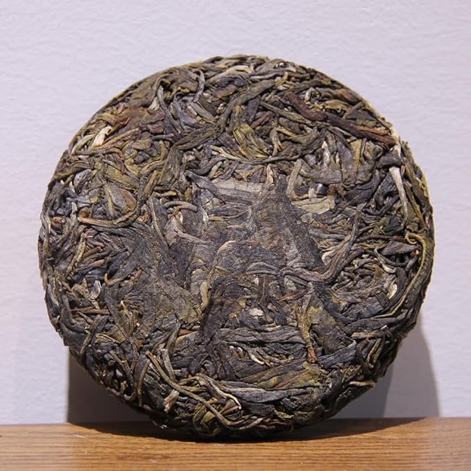 LWXLJMJZC-2021yr Raw Puerh Tea Cake Sheng (uncook) Pu-erh Natural Yunnan Puer Tea-3.53oz