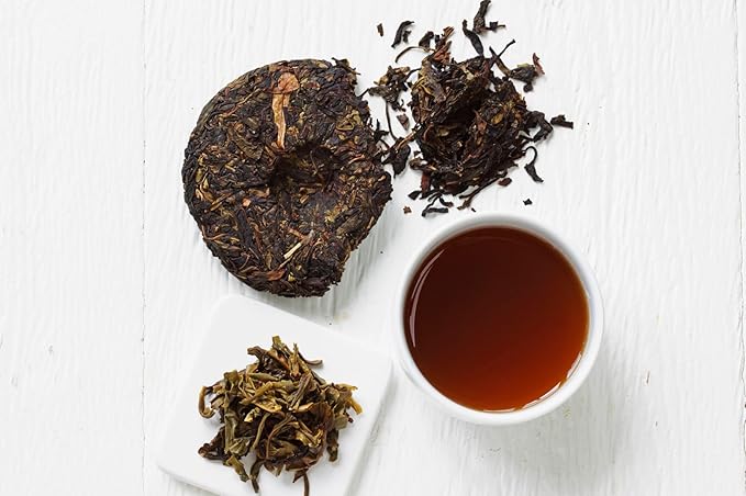 HIGH Impact Premium Pu-Erh Tea | 3 Year Special Edition | 25 Teabags (2g) | Caffeine Level High | Healthy SUPERFOOD | Immune Support | Organically Grown.