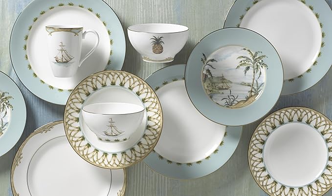 Lenox 897270 British Colonial Tradewind Rice Bowls, Set of 4