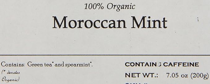 Davidson's Organics, Moroccan Mint, 100-count Unwrapped Tea Bags