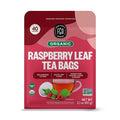 FGO Organic Red Raspberry Leaf Herbal Tea, 40 Count, Eco-Conscious Tea Bags, Caffeine Free (Pack of 1)