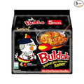 Samyang Buldak Hot Spicy Chicken Ramen Noodle Korean Stir-Fried Ramen, Original Flavor, Pack of 5