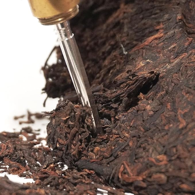 LWXLJMJZC－2021yr Organic Ripe Puerh Tea Cake -USDA certified Cook Pu erh-150（Cups) Shu Puer Tea -Black Pu'erh -Yunnan Chinese Pu er Cake - 357g/12.6oz